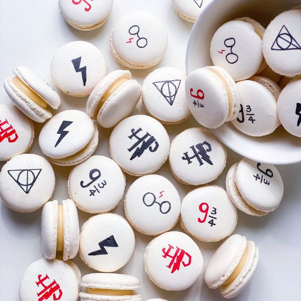 Macarons no forno