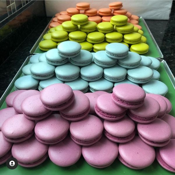 Macarons coração