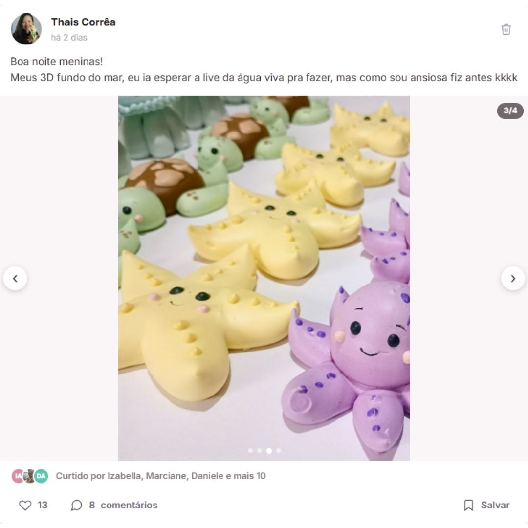 Post de Thais na Comunidade Exclusiva Dani Serafini