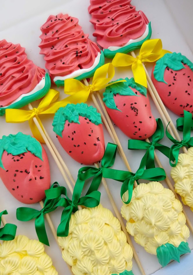 Suspiros de frutas