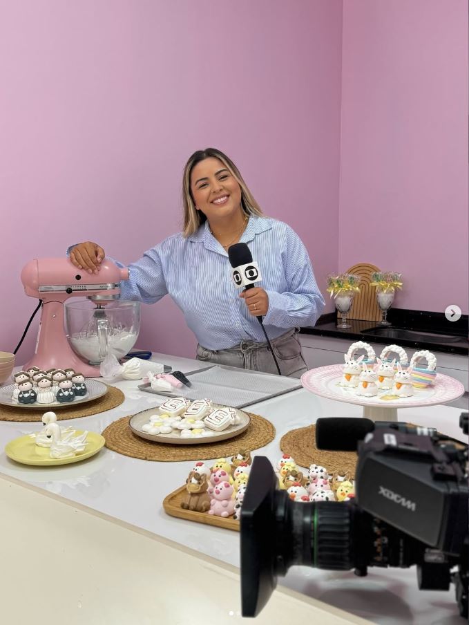 Dani Serafini ao vivo na Globo